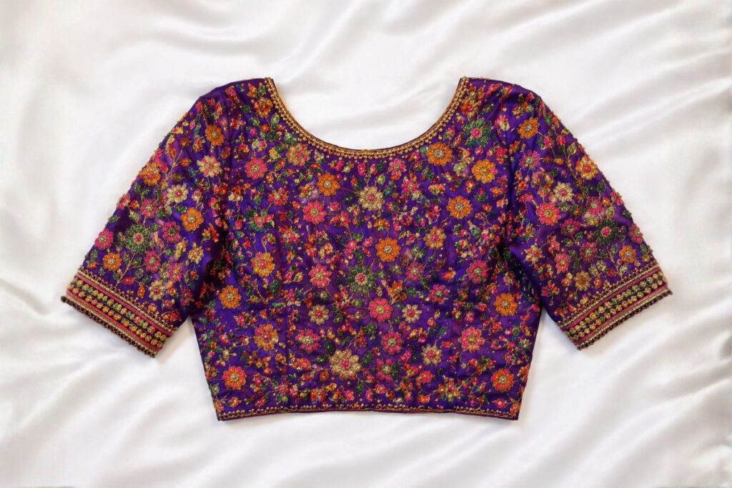 Aari + Maggam Mix Design