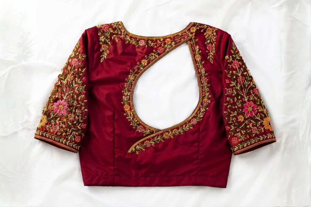 Asymmetric Back Neck