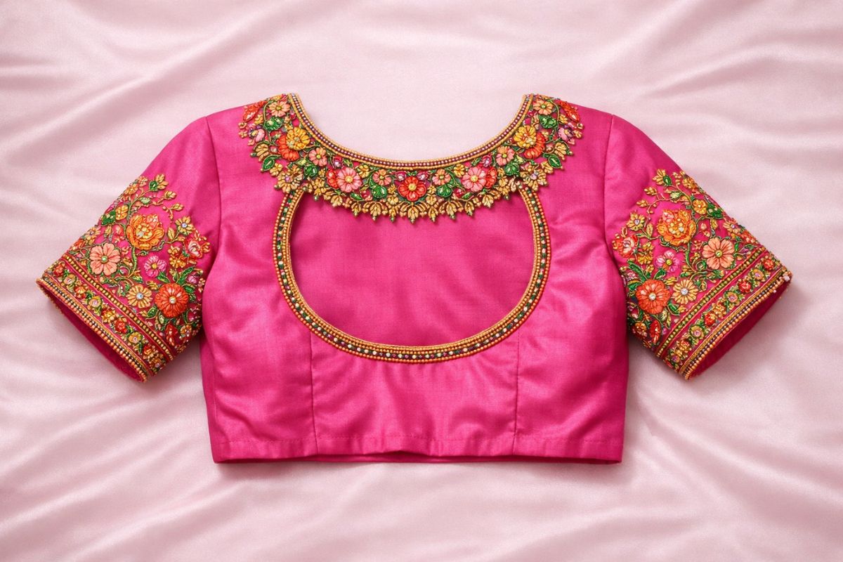 Aari Work Sleeve Designs