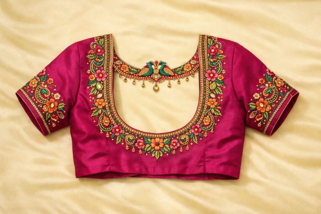 Aari Work Sleeve Designs