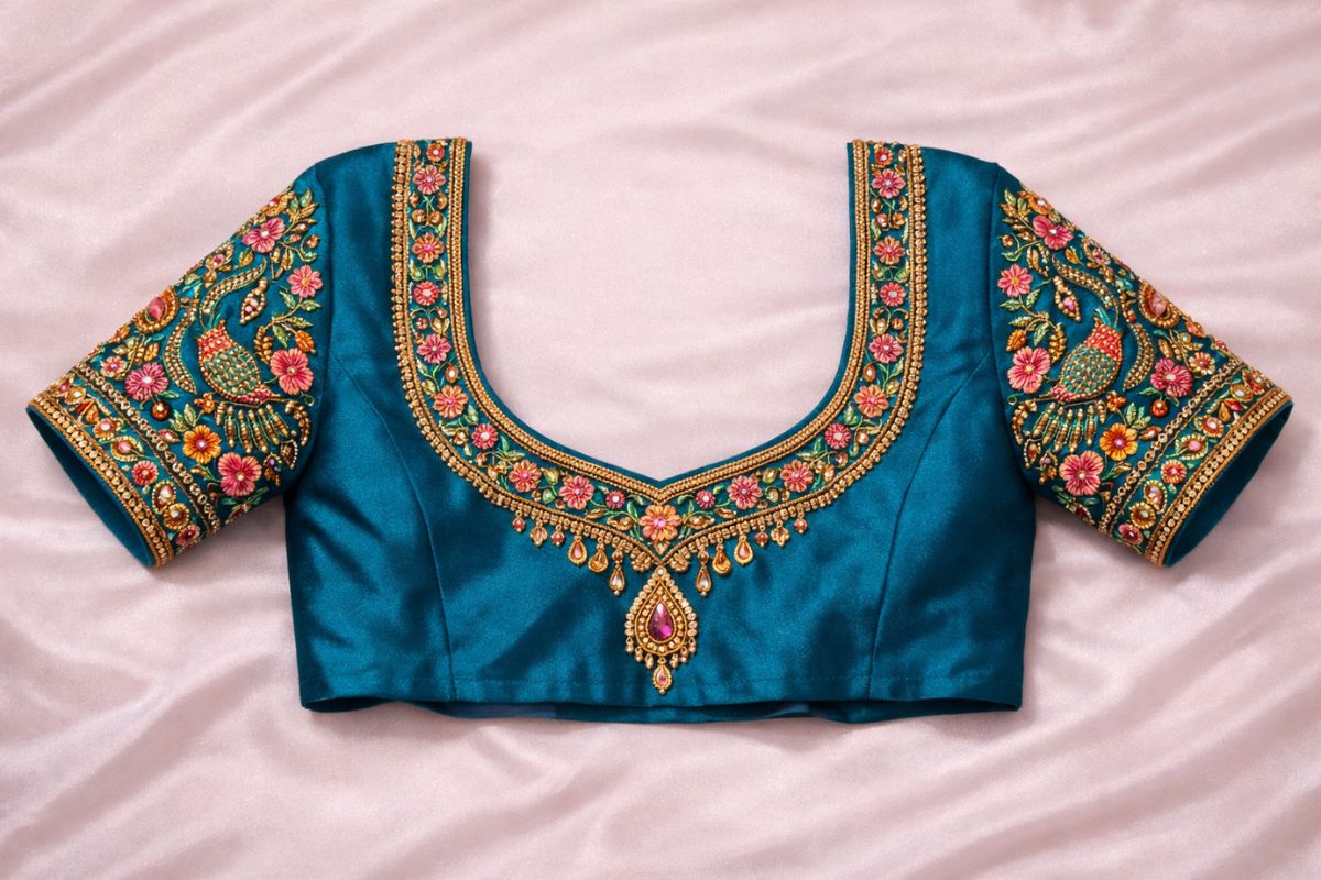 Heavy blouse design reference