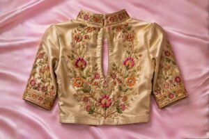 High Neck Aari Work Designs