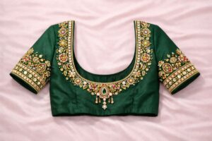 Kundan Work Sleeve Designs