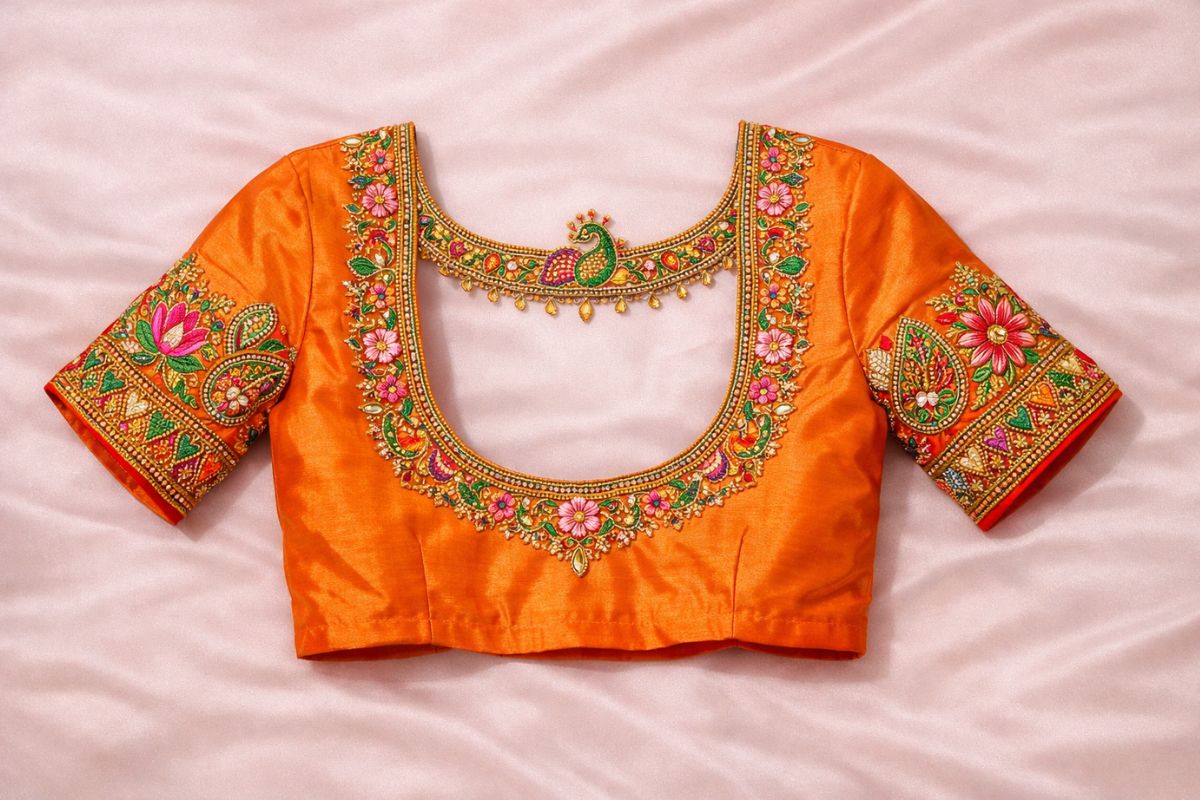 Festival blouse design reference