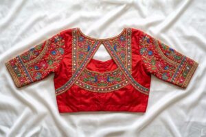 Pattu Saree Blouse Designs