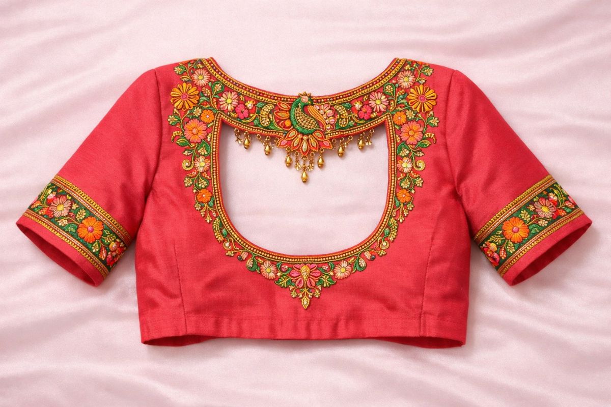 Party wear blouse design reference