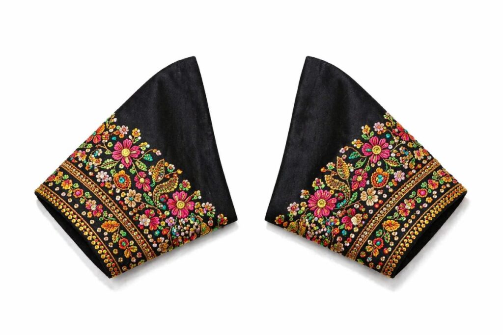 Stone Work Blouse Designs