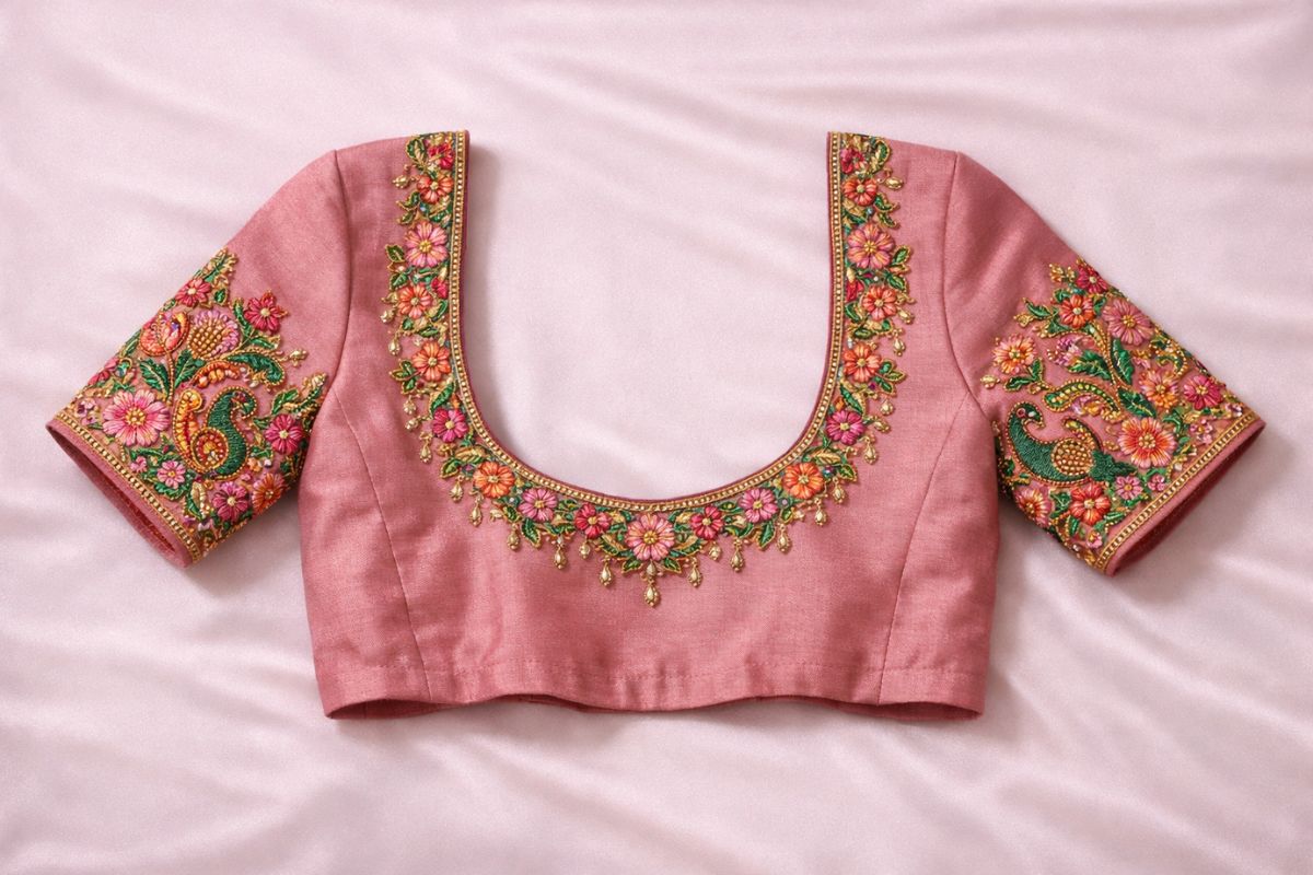 Casual blouse design idea