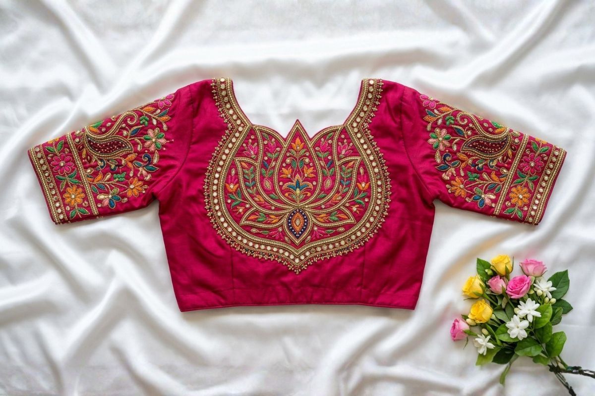 Traditional function blouse reference